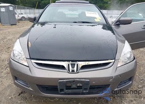 2007 Honda Accord 2.4 Ex из США, поврежденный, VIN 1HGCM56757AA19977